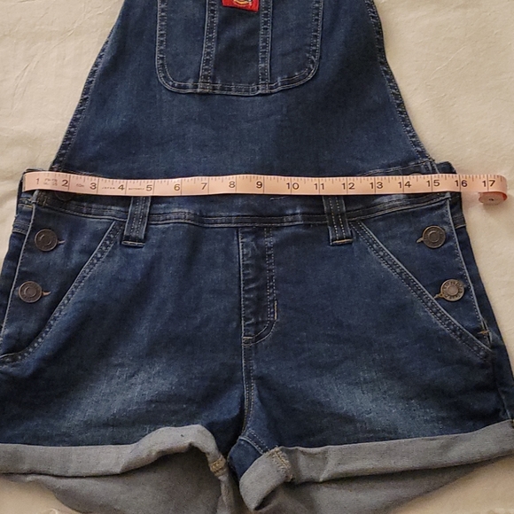 Dickies Girls Shortalls Overalls (M) - Picture 6 of 6